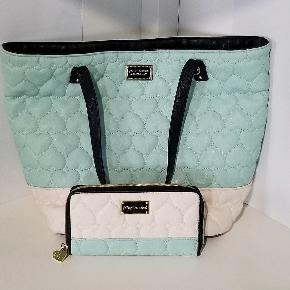 Betsey Johnson Bag & Matching Wallet